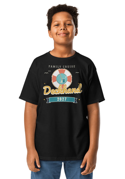 Deckhand t-shirt in Black