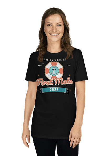First Mate t-shirt in Black