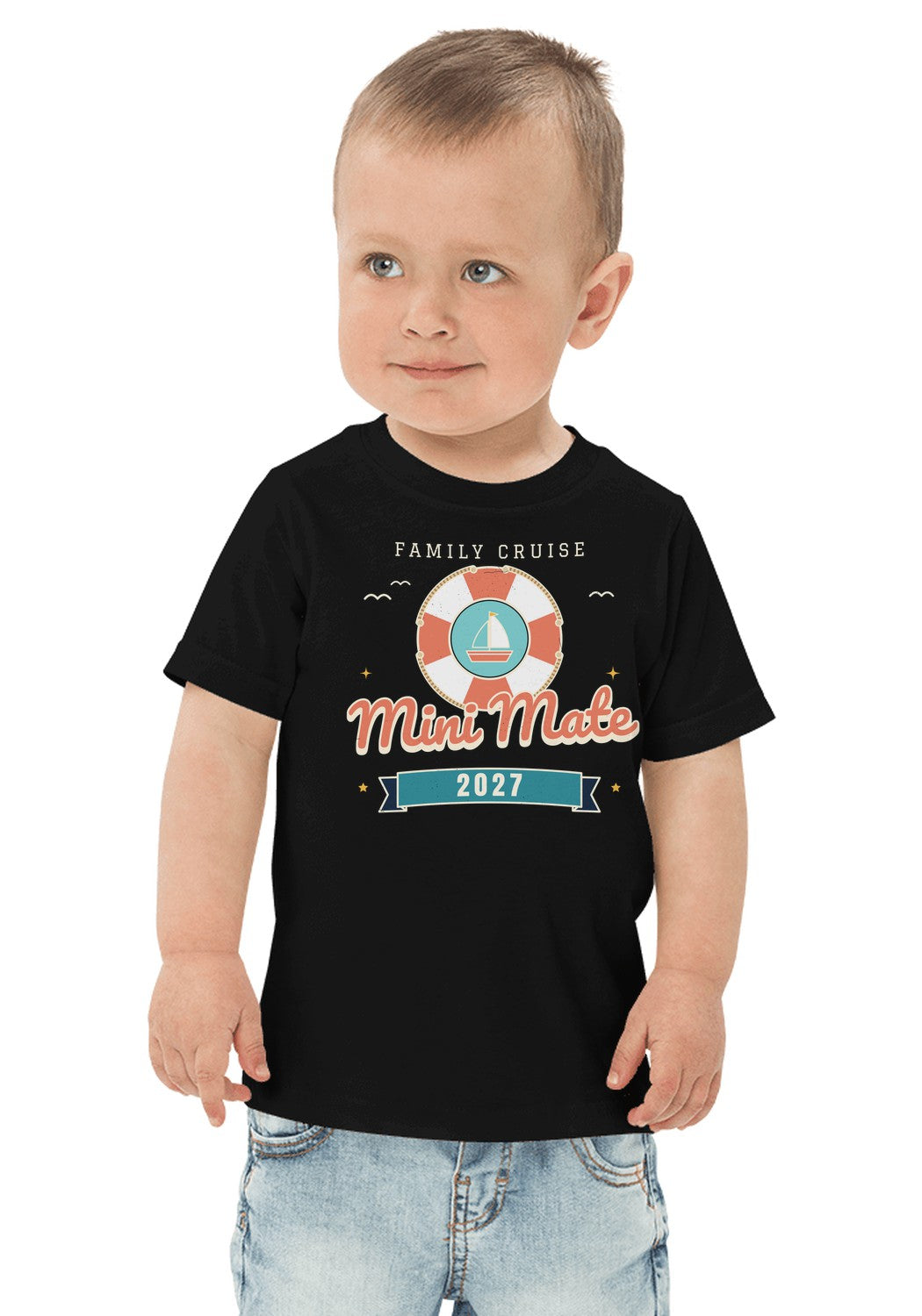 Mini Mate t-shirt in Black
