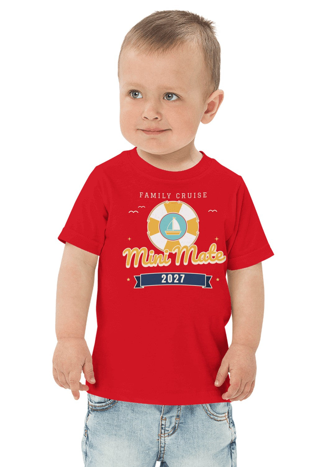 Mini Mate t-shirt in Red