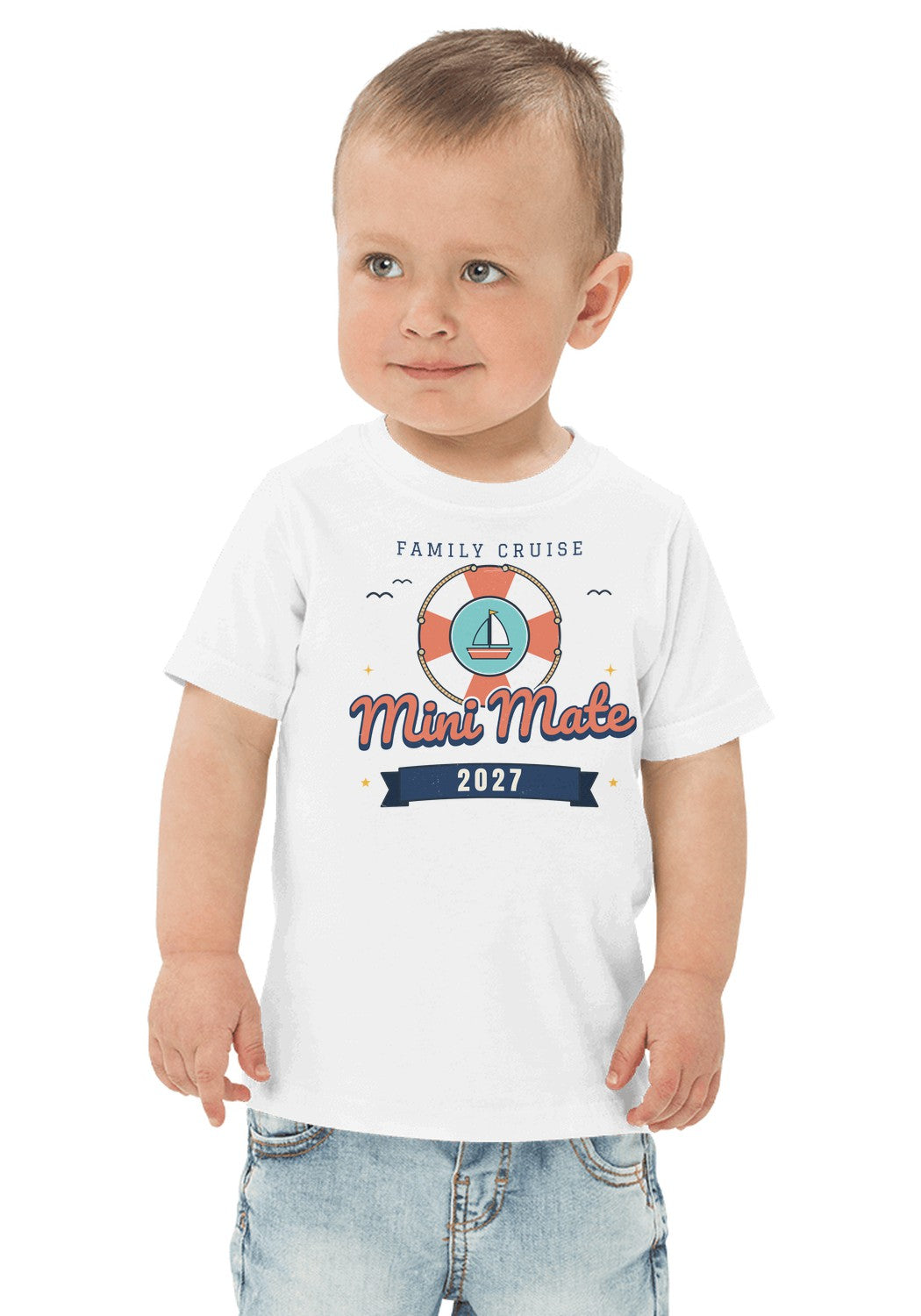 Mini Mate t-shirt in White