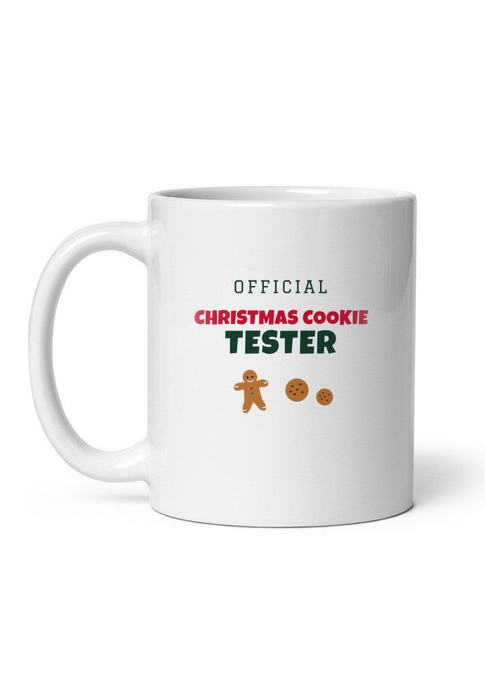 Official Christmas Cookie Tester Christmas mug
