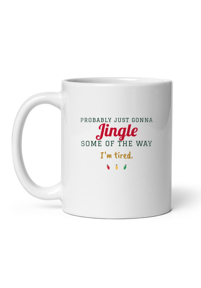 Jingle Some of the Way Christmas mug