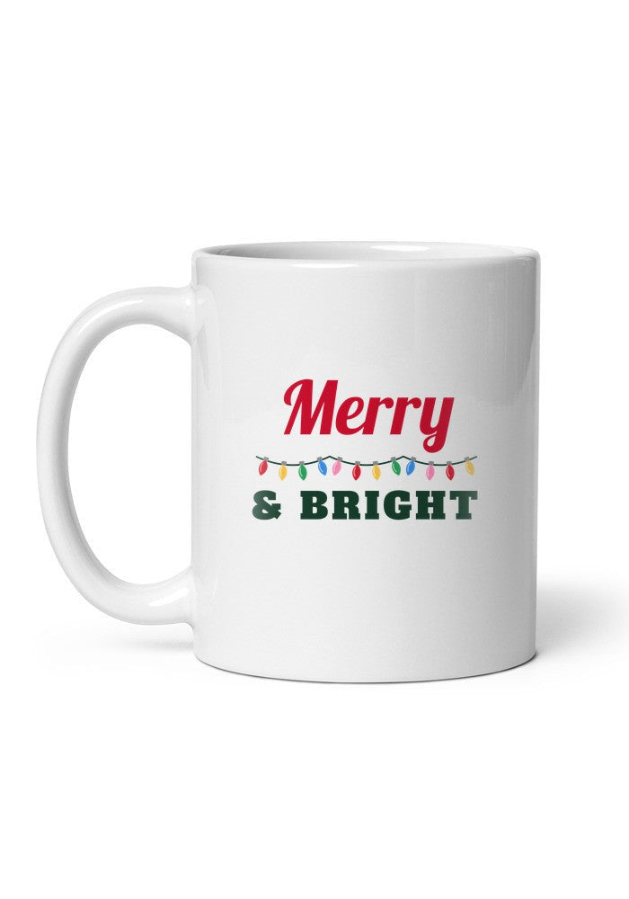 Merry and Bright Christmas mug