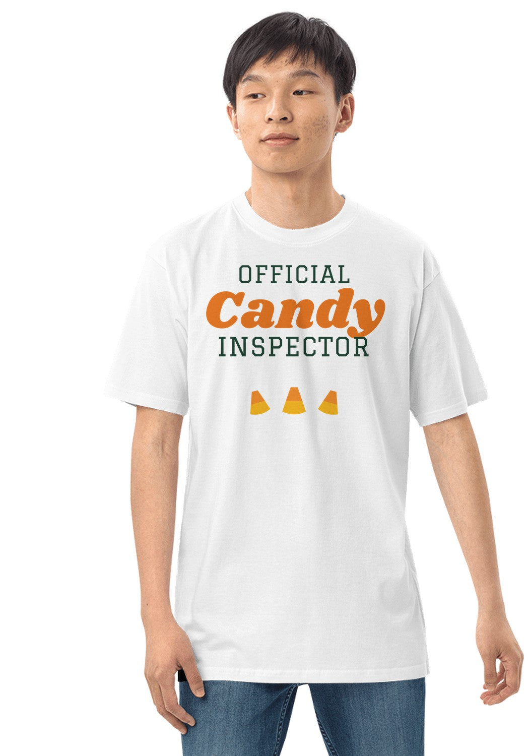 Dad Tax Candy Inspector t-shirt in White