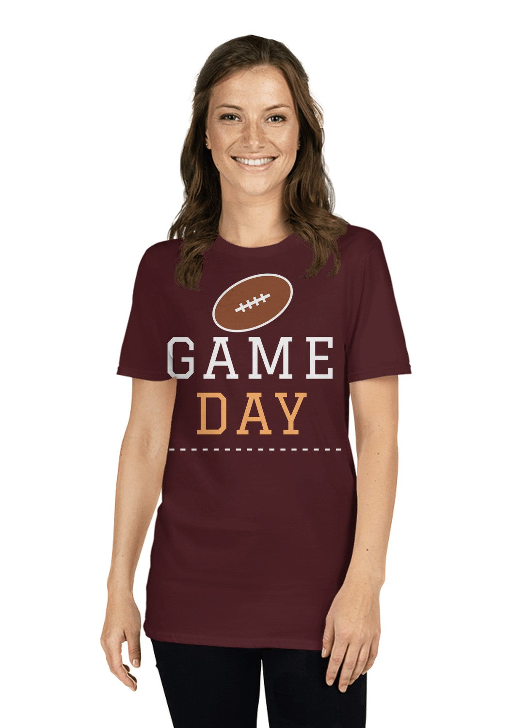 Game Day t-shirt in Maroon