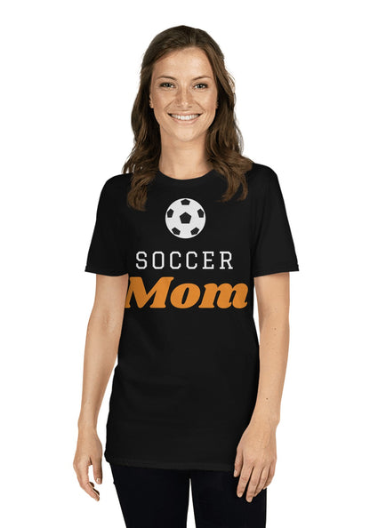 Soccer Mom t-shirt in Black