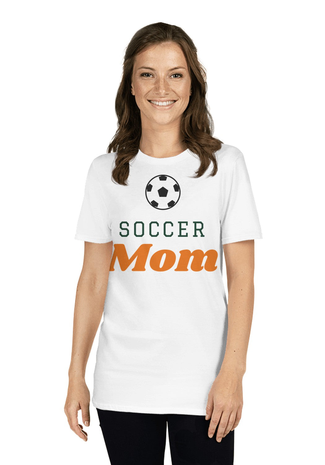 Soccer Mom t-shirt in White