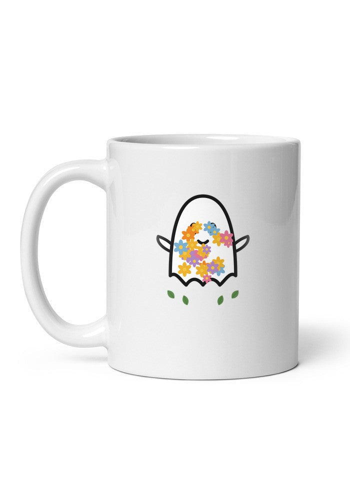 Floral Ghost mug