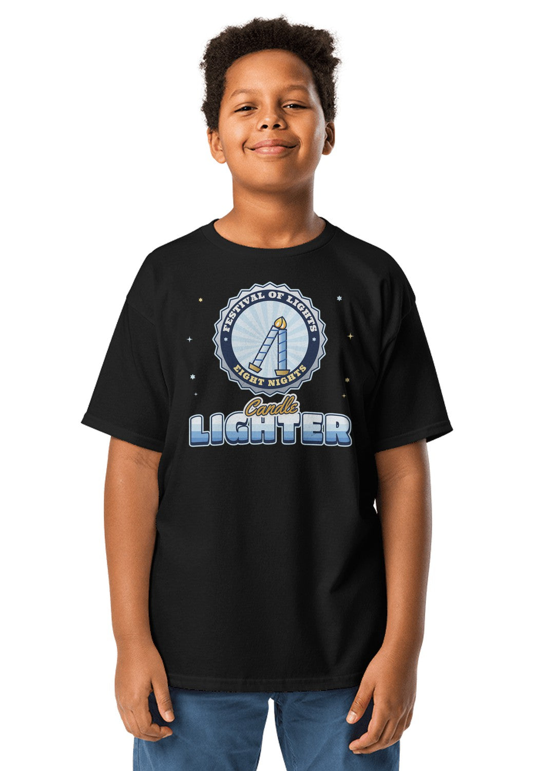 Candle Lighter t-shirt in Black