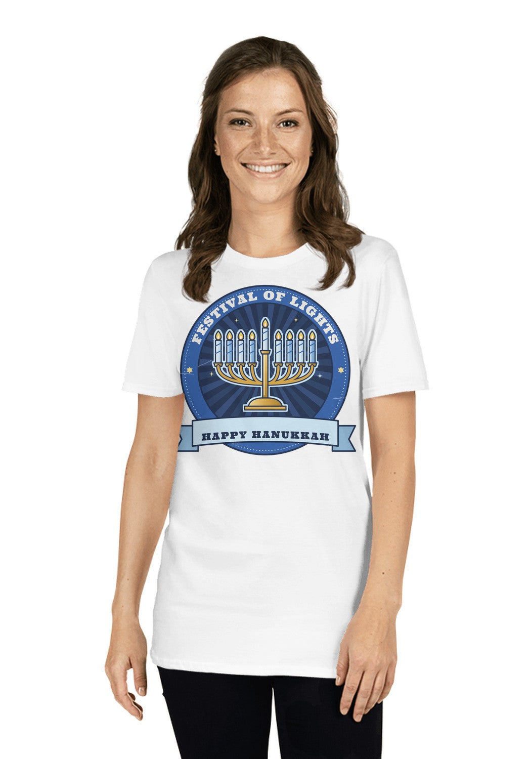 Festival of Lights t-shirt in White