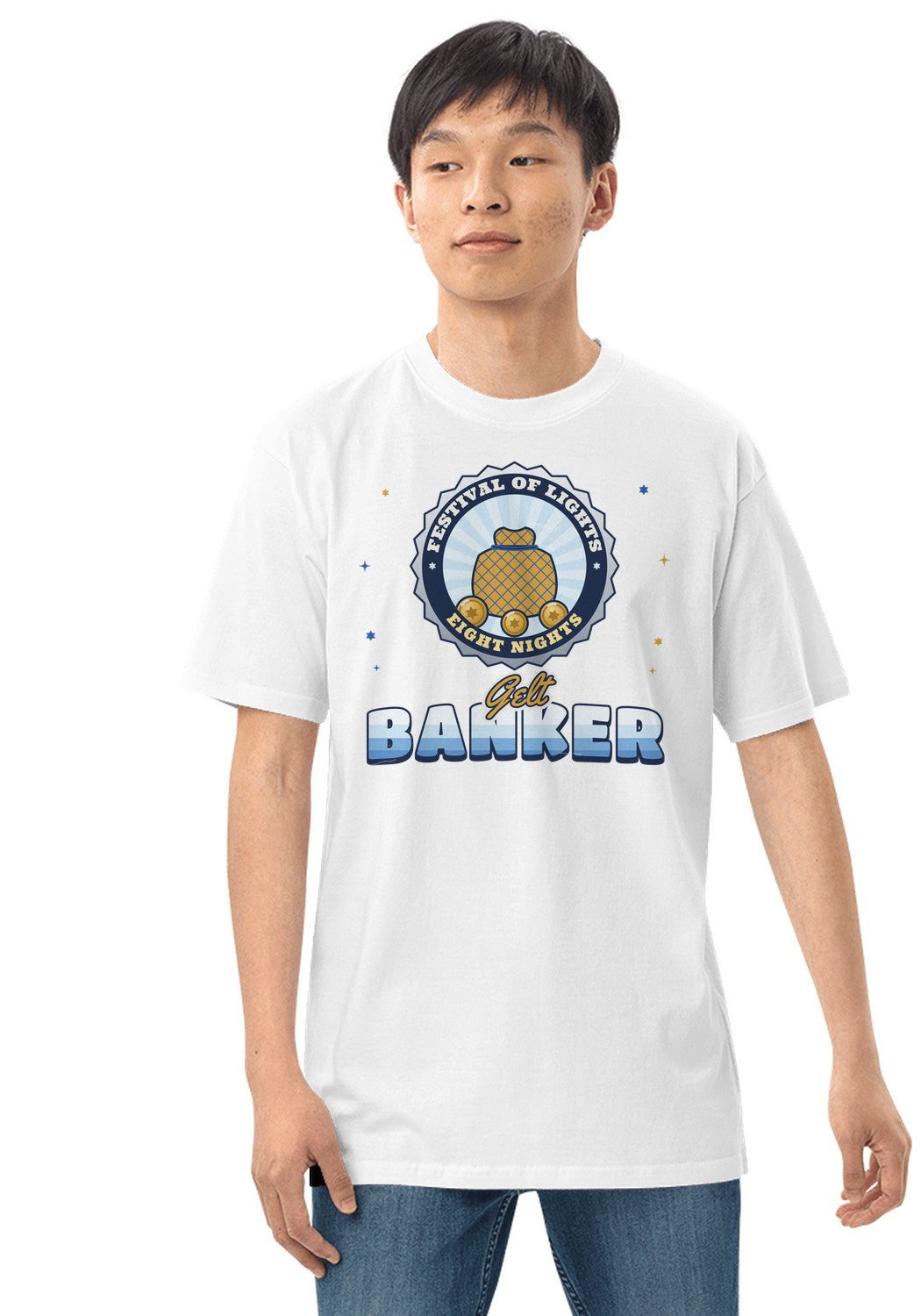 Gelt Banker t-shirt in White