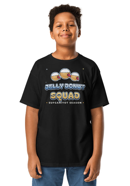 Jelly Donut Squad t-shirt in Black