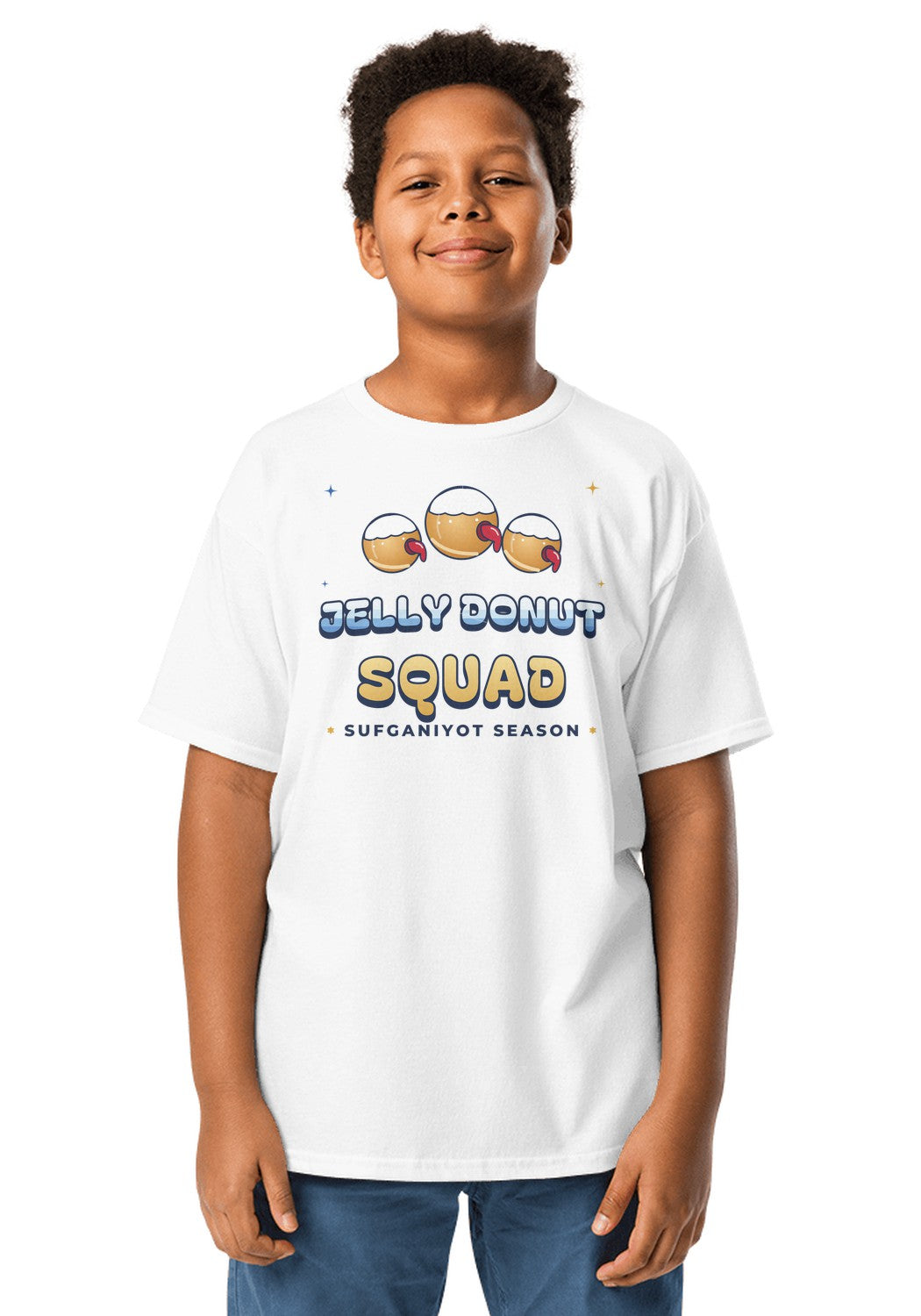 Jelly Donut Squad t-shirt in White