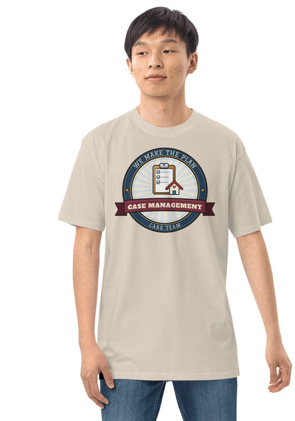 Case Management t-shirt in Heather Dust