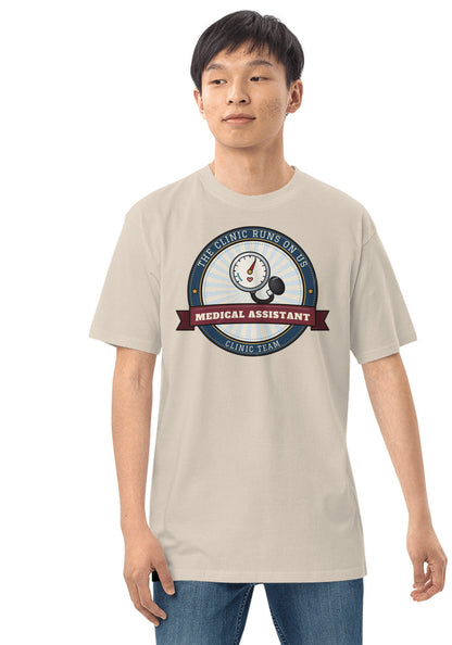 Medical Assistant t-shirt in Heather Dust