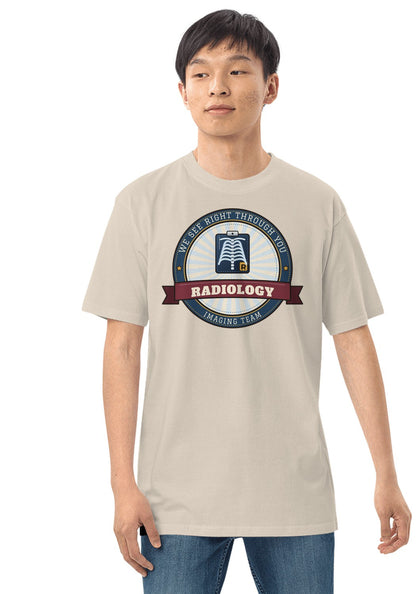 Radiology t-shirt in Heather Dust