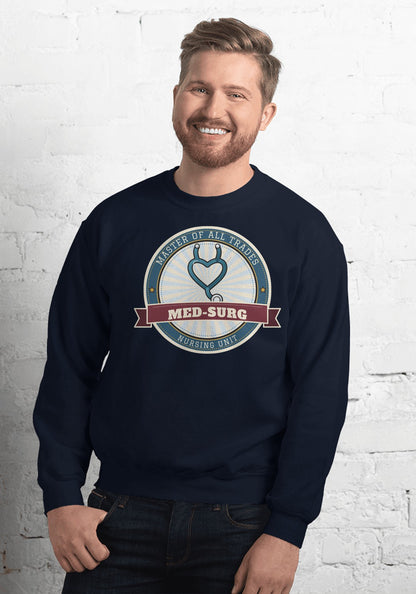 Med-Surg sweatshirt in Navy
