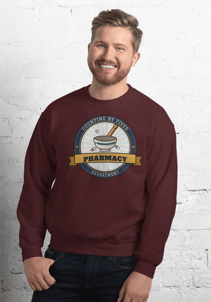 Pharmacy sweatshirt in Maroon
