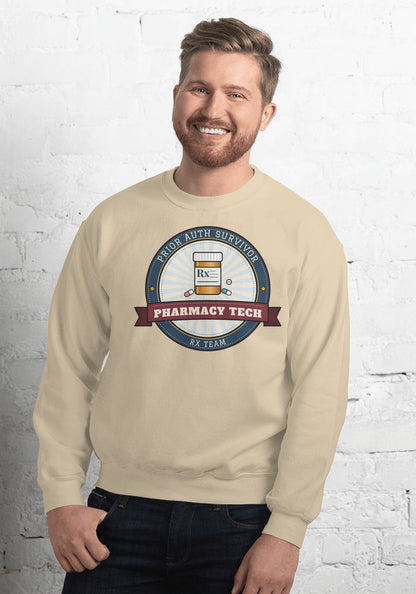 Pharmacy Tech sweatshirt in Sand