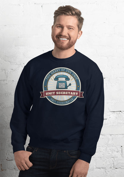 Unit Secretary sweatshirt in Navy