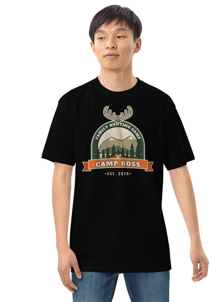 Camp Boss t-shirt in Black