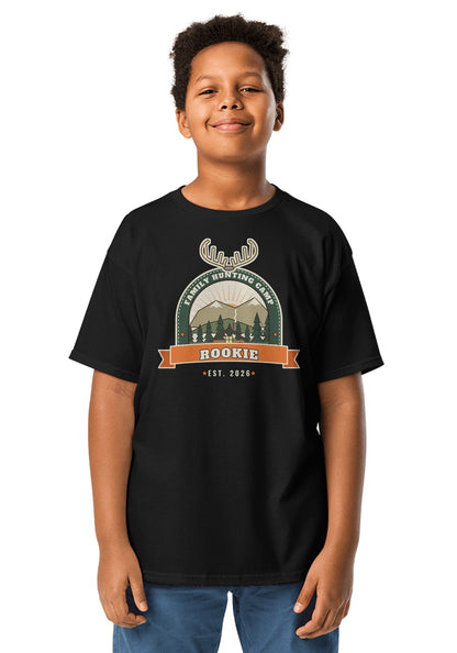 Rookie Hunter t-shirt in Black