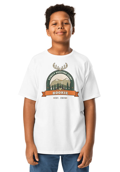 Rookie Hunter t-shirt in White