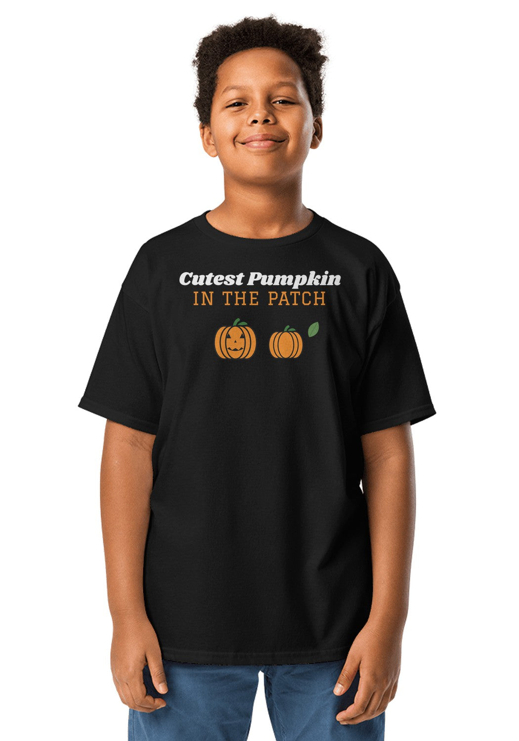Cutest Pumpkin in the Patch t-shirt in Black