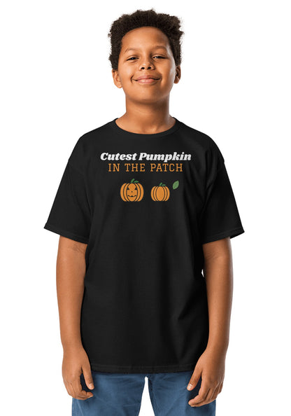 Cutest Pumpkin in the Patch t-shirt in Black
