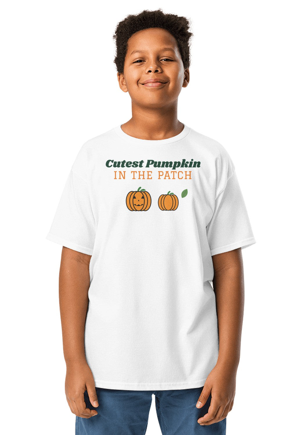 Cutest Pumpkin in the Patch t-shirt in White