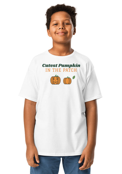Cutest Pumpkin in the Patch t-shirt in White