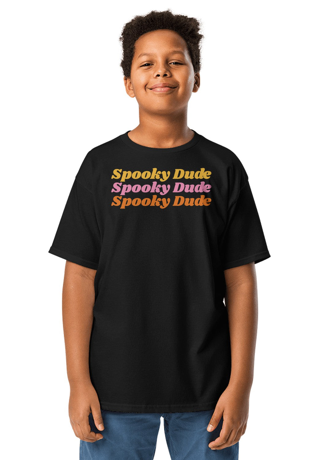 Spooky Dude t-shirt in Black