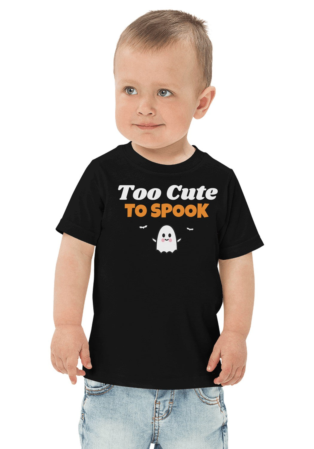 Too Cute to Spook t-shirt in Black