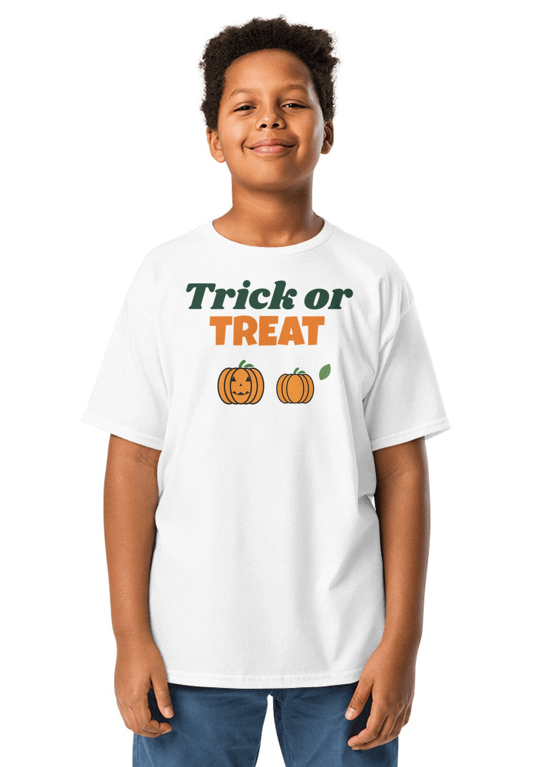 Trick or Treat t-shirt in White