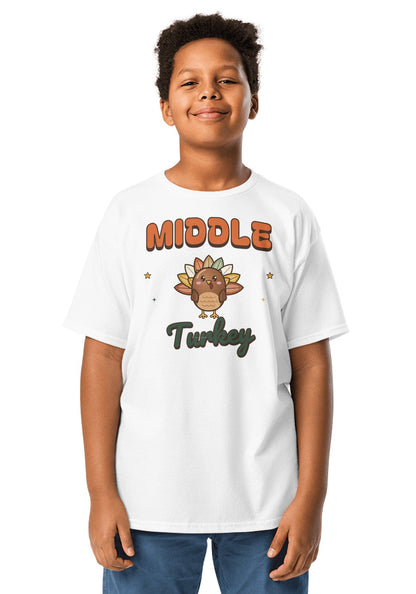 Middle Turkey t-shirt in White