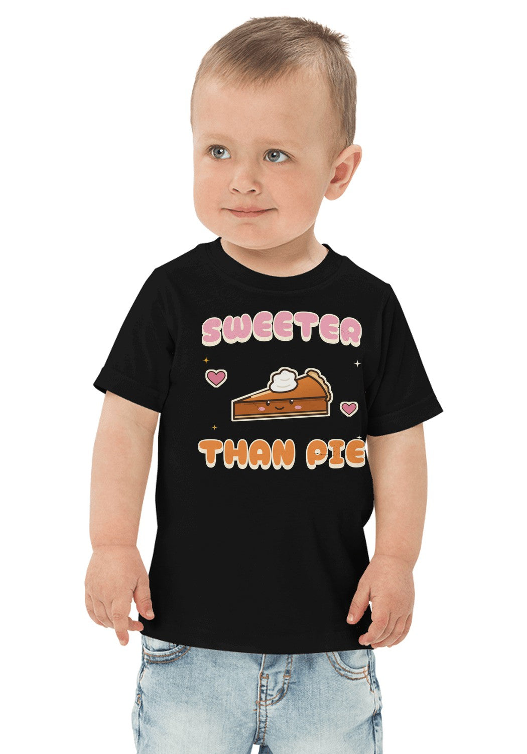 Sweeter Than Pie t-shirt in Black