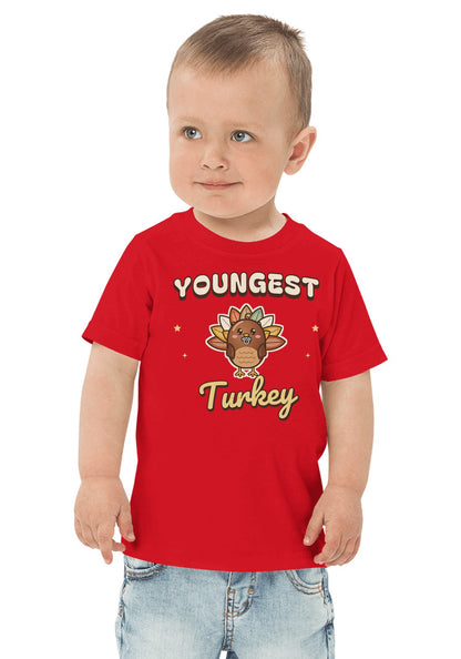 Youngest Turkey t-shirt in Red