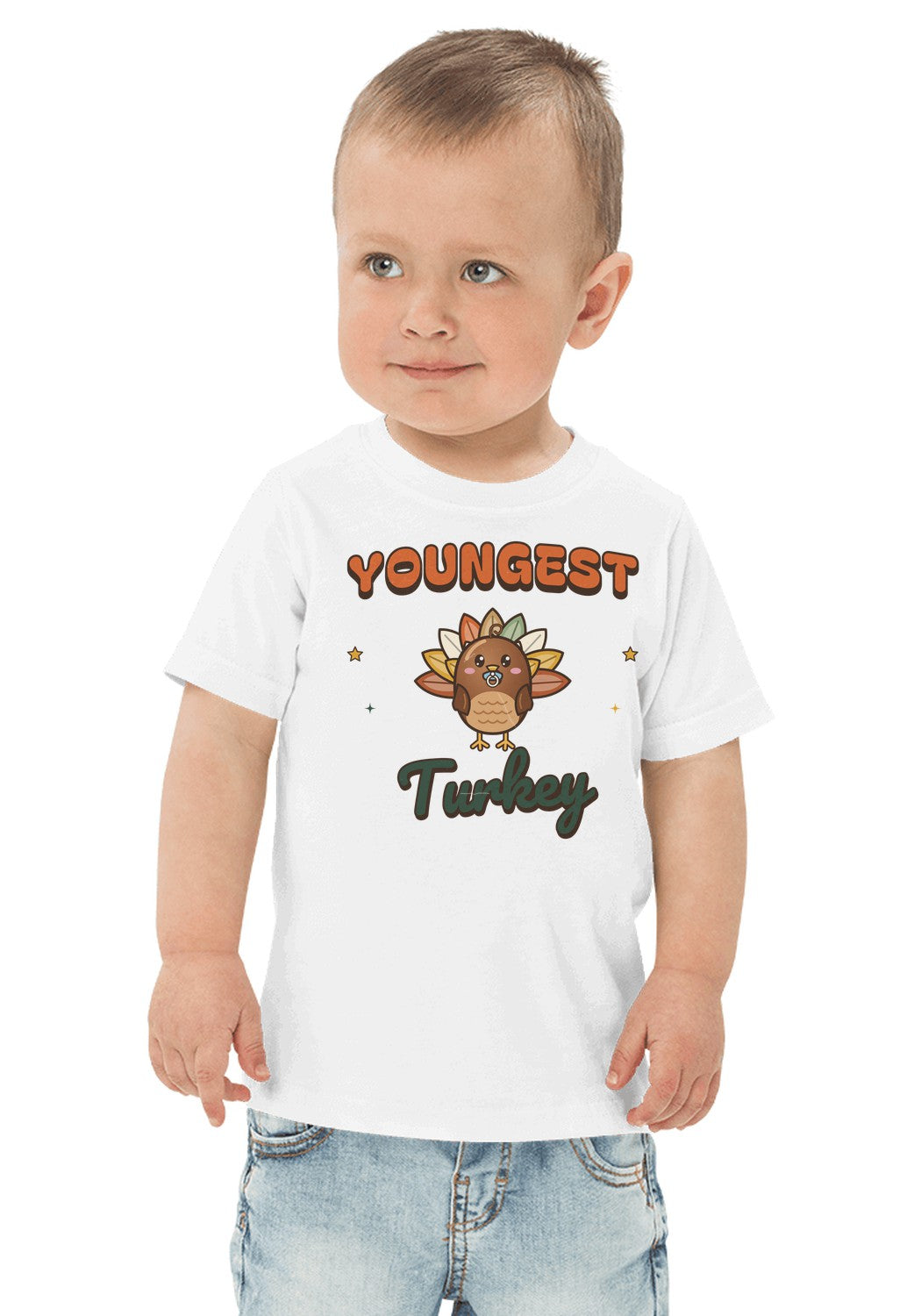 Youngest Turkey t-shirt in White