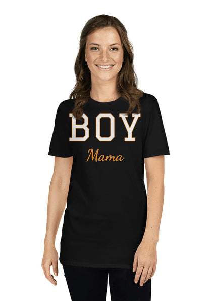 Boy Mama t-shirt in Black