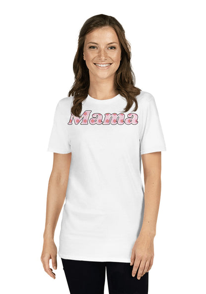 Floral Mama t-shirt in White