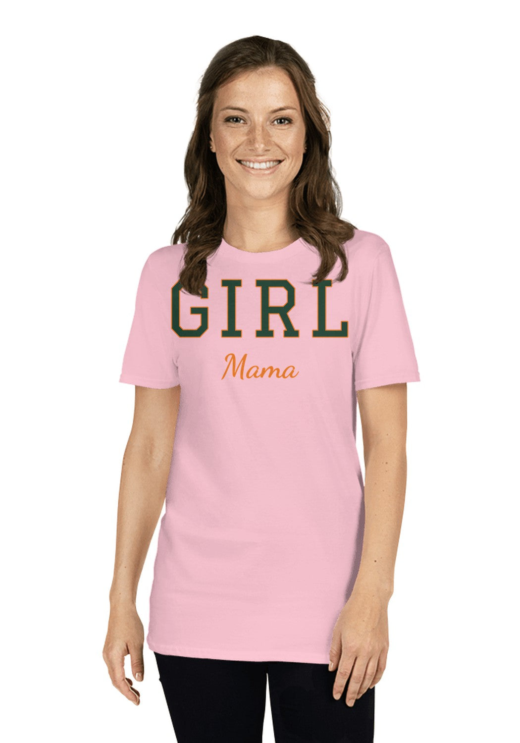 Girl Mama t-shirt in Pink