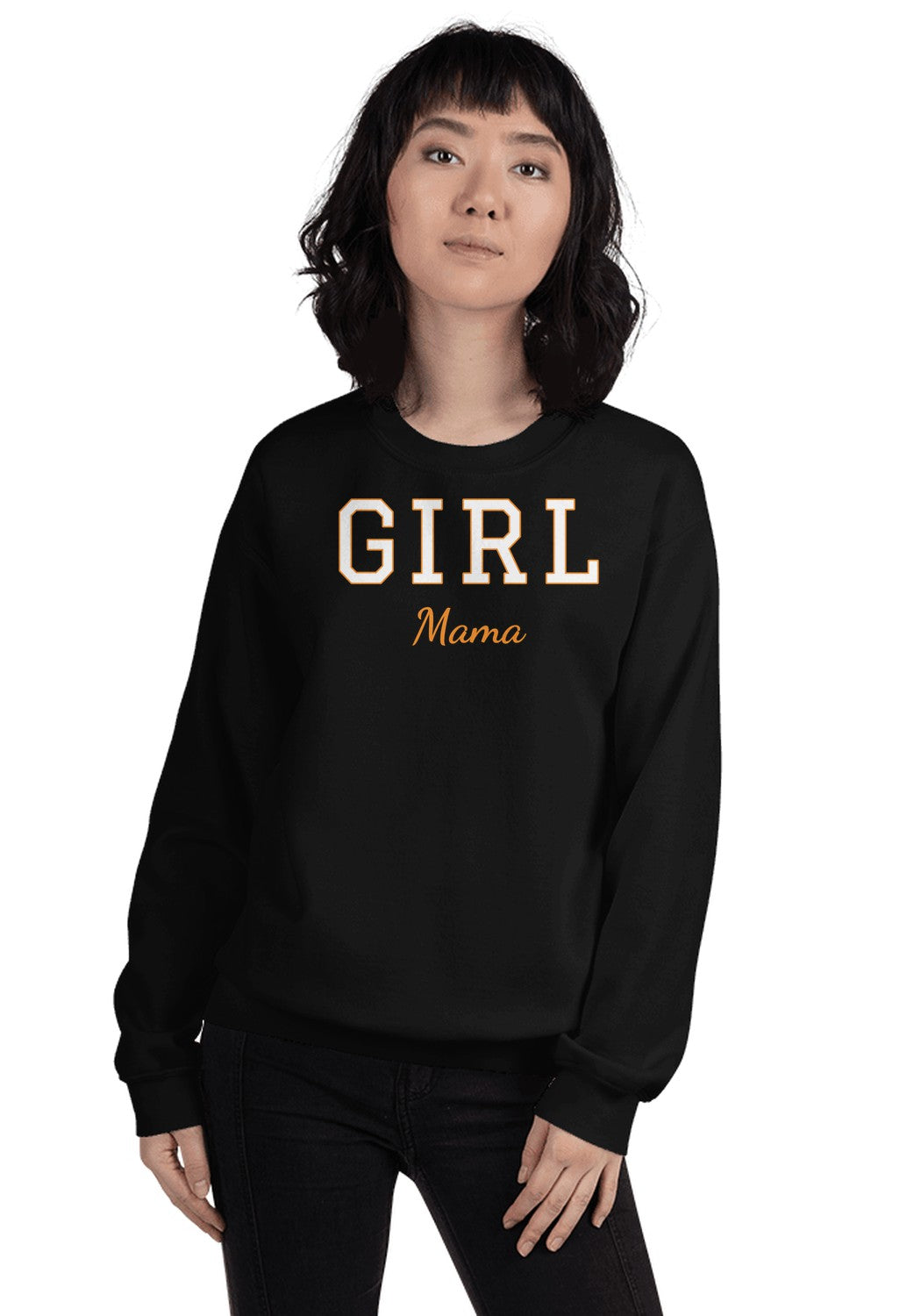 Girl Mama sweatshirt in Black