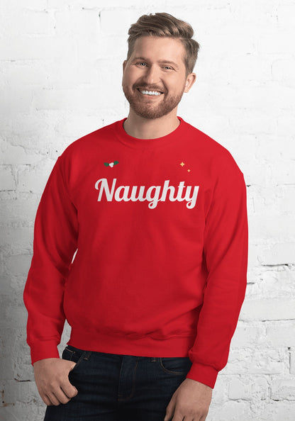 Naughty sweatshirt in Red