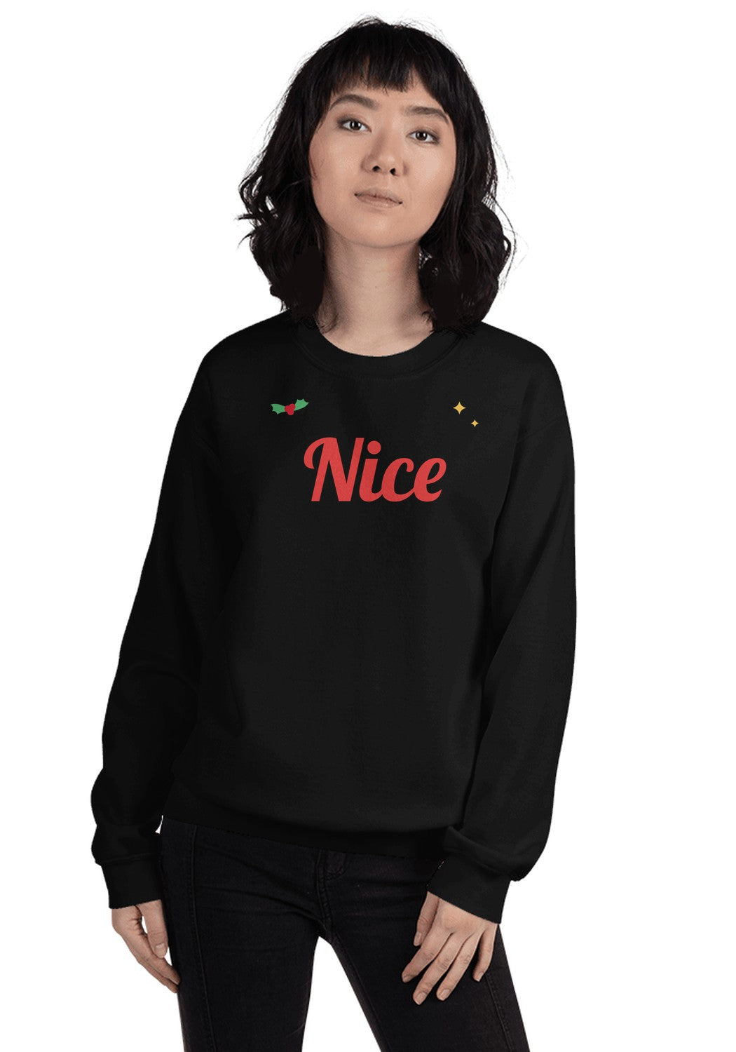 Nice sweatshirt in Black
