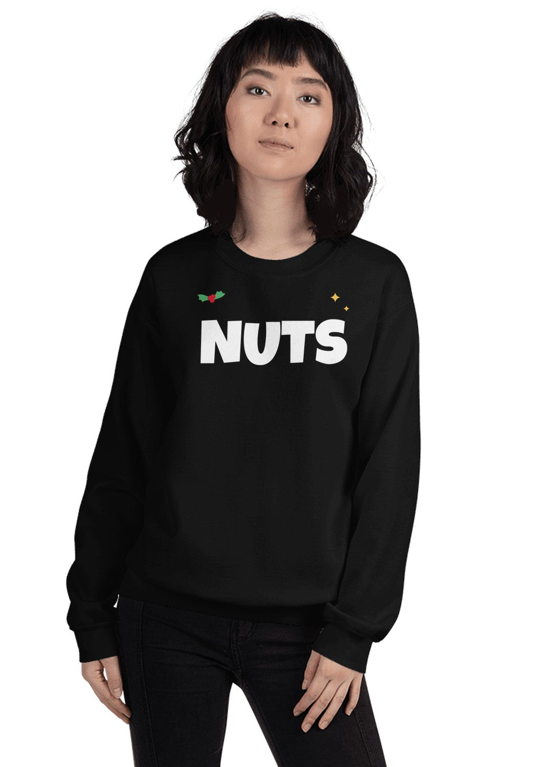 Nuts sweatshirt in Black