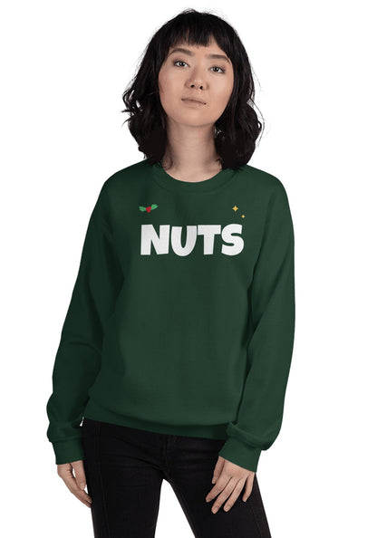 Nuts sweatshirt in Forest Green