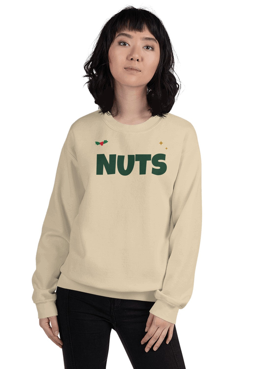 Nuts sweatshirt in Sand