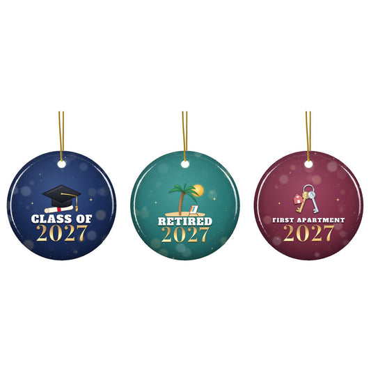 Milestone Christmas ornament: all designs