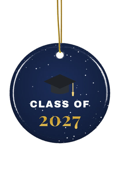 Class of (Graduate) ornament, circle shape